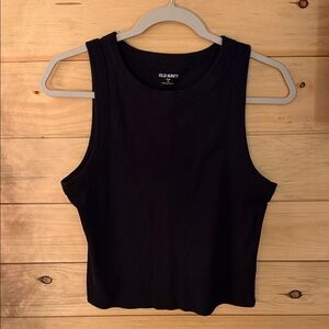 Old Navy Sleek Black Tank Top